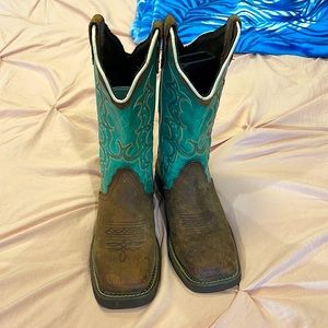 Justin Gypsy square cowgirl Boots size 8